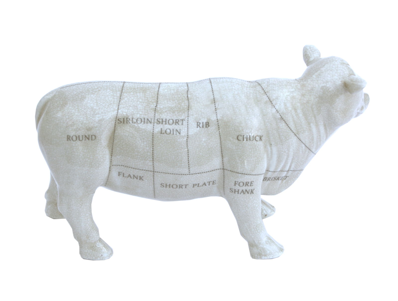 Ceramic Cow Ornament, 29cm Ceramic Cow Ornament, 29cm