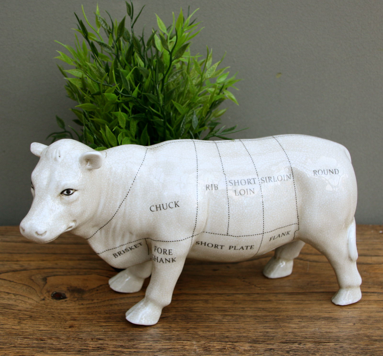 Ceramic Cow Ornament, 29cm Ceramic Cow Ornament, 29cm
