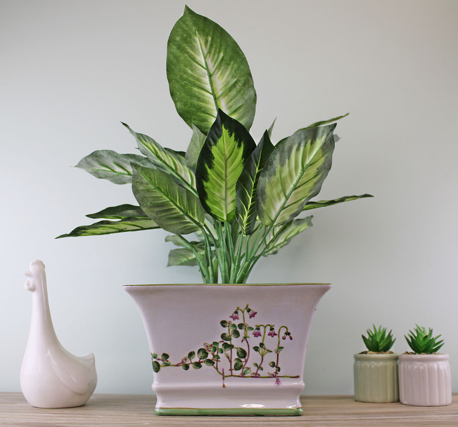 Ceramic Rectangular Planter, Width 25cm Ceramic Rectangular Planter, Width 25cm