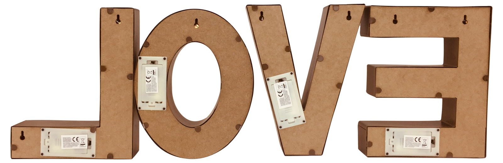 Love Word Letters with LED Lights Love Word Letters with LED Lights