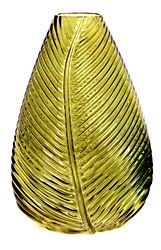 Yellow Leaf Vase 22cm Yellow Leaf Vase 22cm