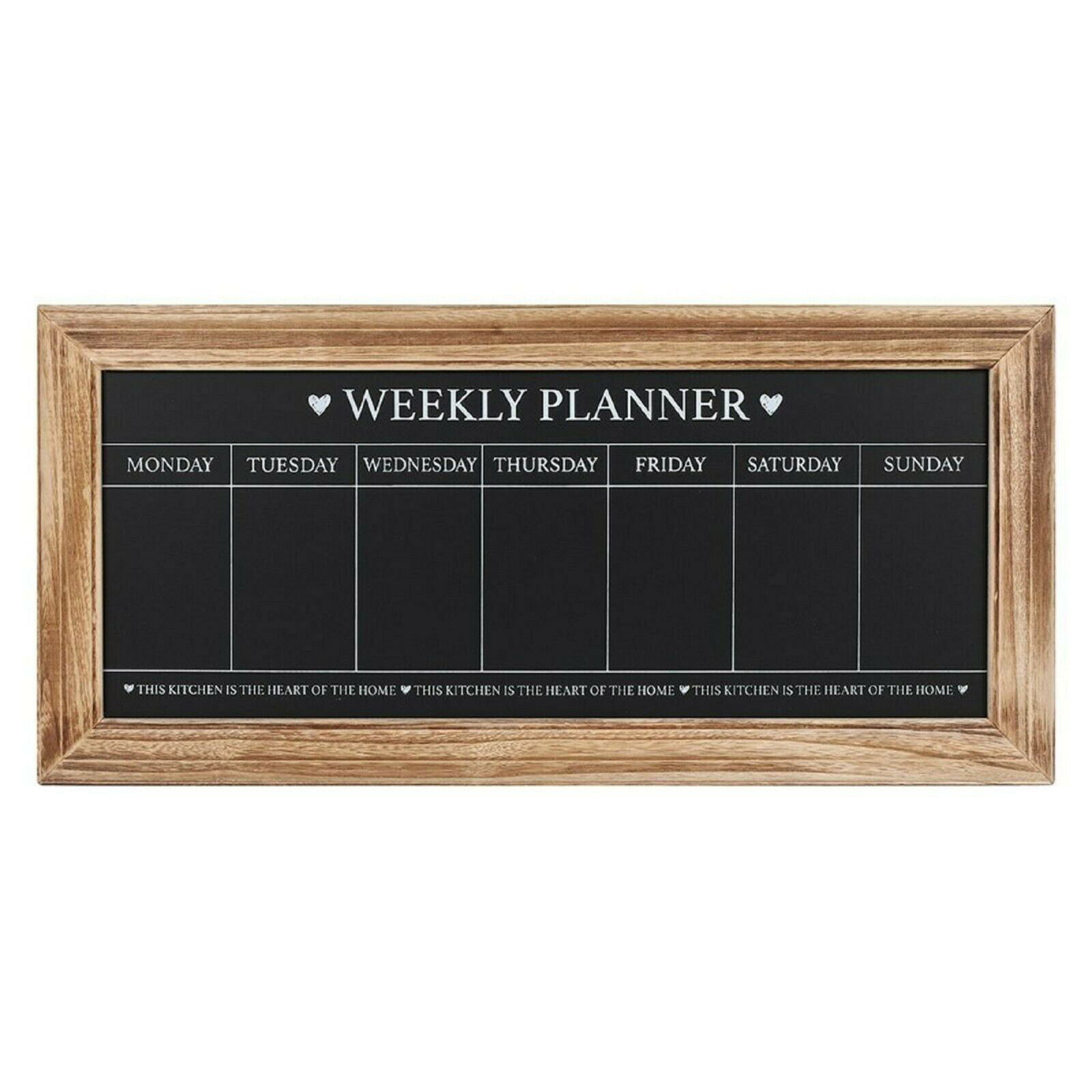 Chalkboard Weekly Planner Chalkboard Weekly Planner