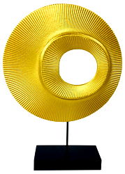 Gold Circular Ornament 35cm Gold Circular Ornament 35cm