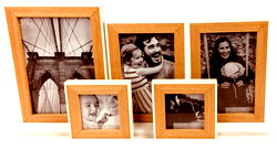 Five Frames on White Tray Base Five Frames on White Tray Base