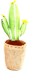 Light Green with Lace Cactus Doorstop 34cm Light Green with Lace Cactus Doorstop 34cm