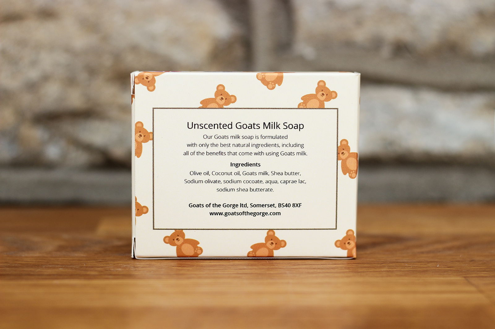 Goats Milk Soap Teddy Shape Goats Milk Soap Teddy Shape