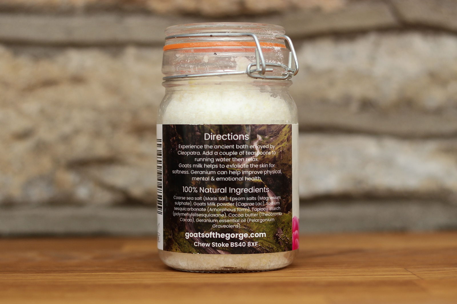 Goats Milk Geranium Bath Soak Goats Milk Geranium Bath Soak