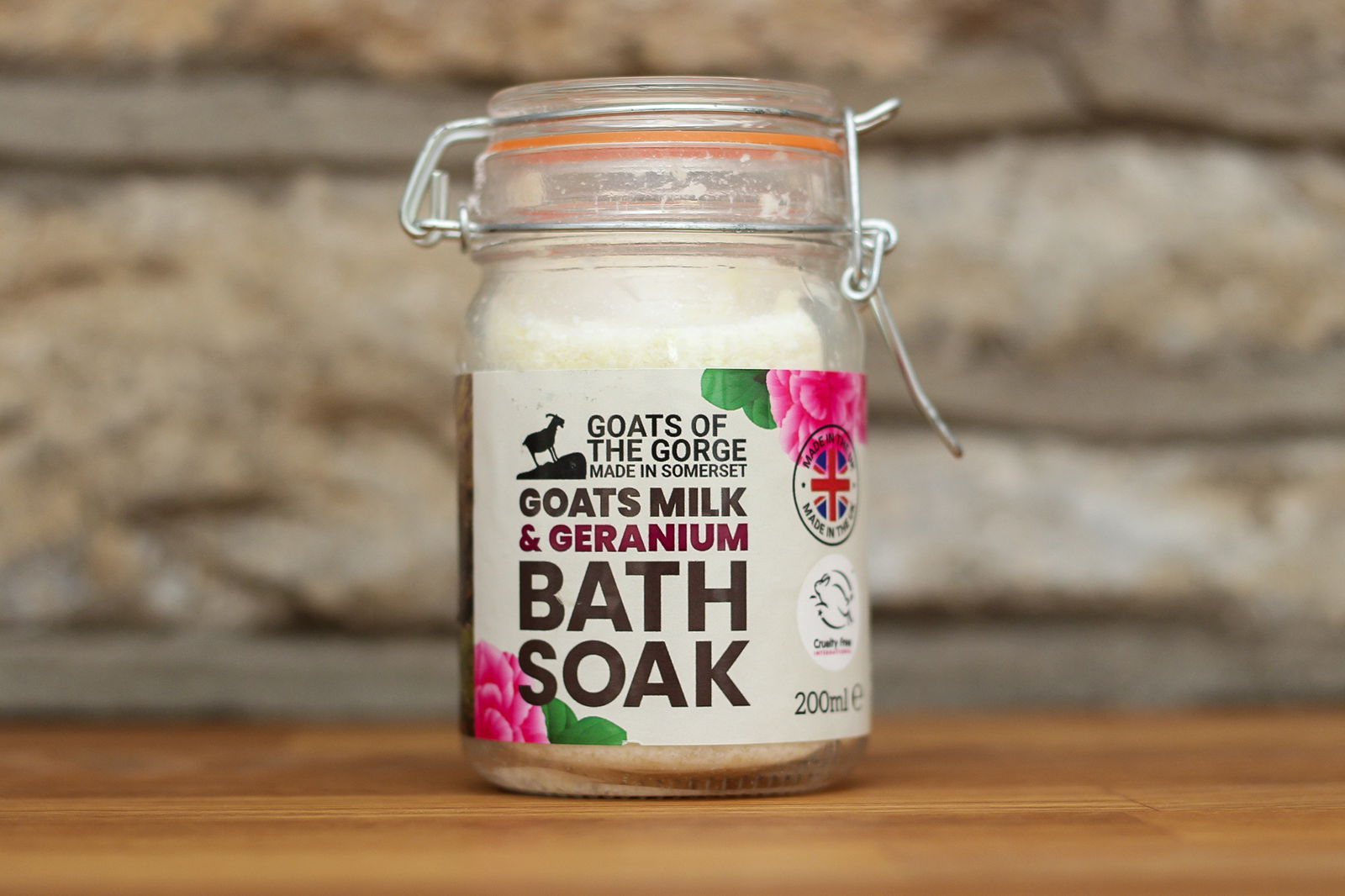 Goats Milk Geranium Bath Soak Goats Milk Geranium Bath Soak