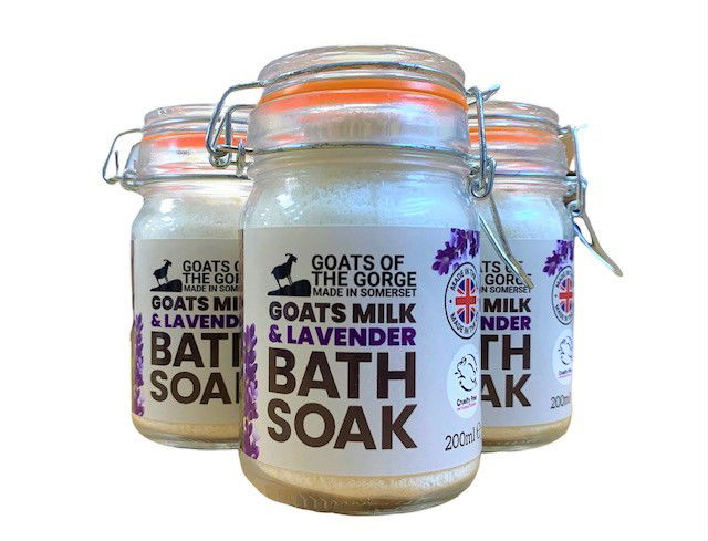 Goats Milk Lavender Bath Soak Goats Milk Lavender Bath Soak