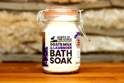 Goats Milk Lavender Bath Soak Goats Milk Lavender Bath Soak