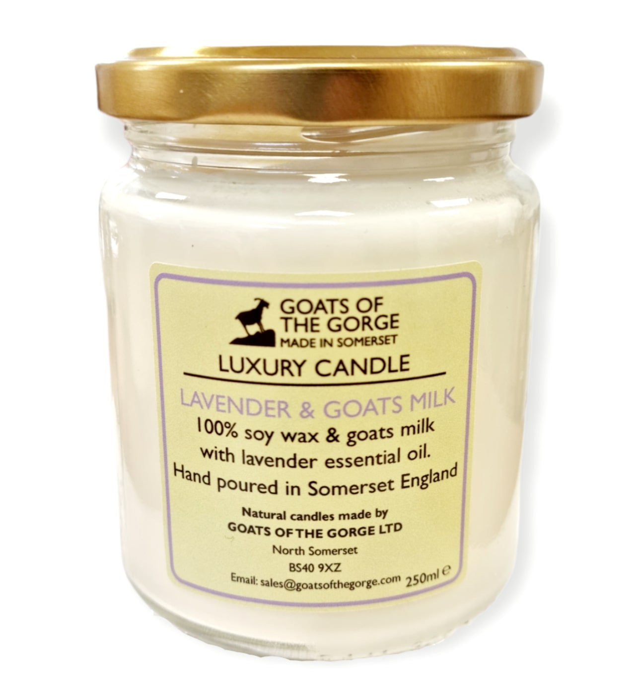Goats Milk Lavender Candle Goats Milk Lavender Candle