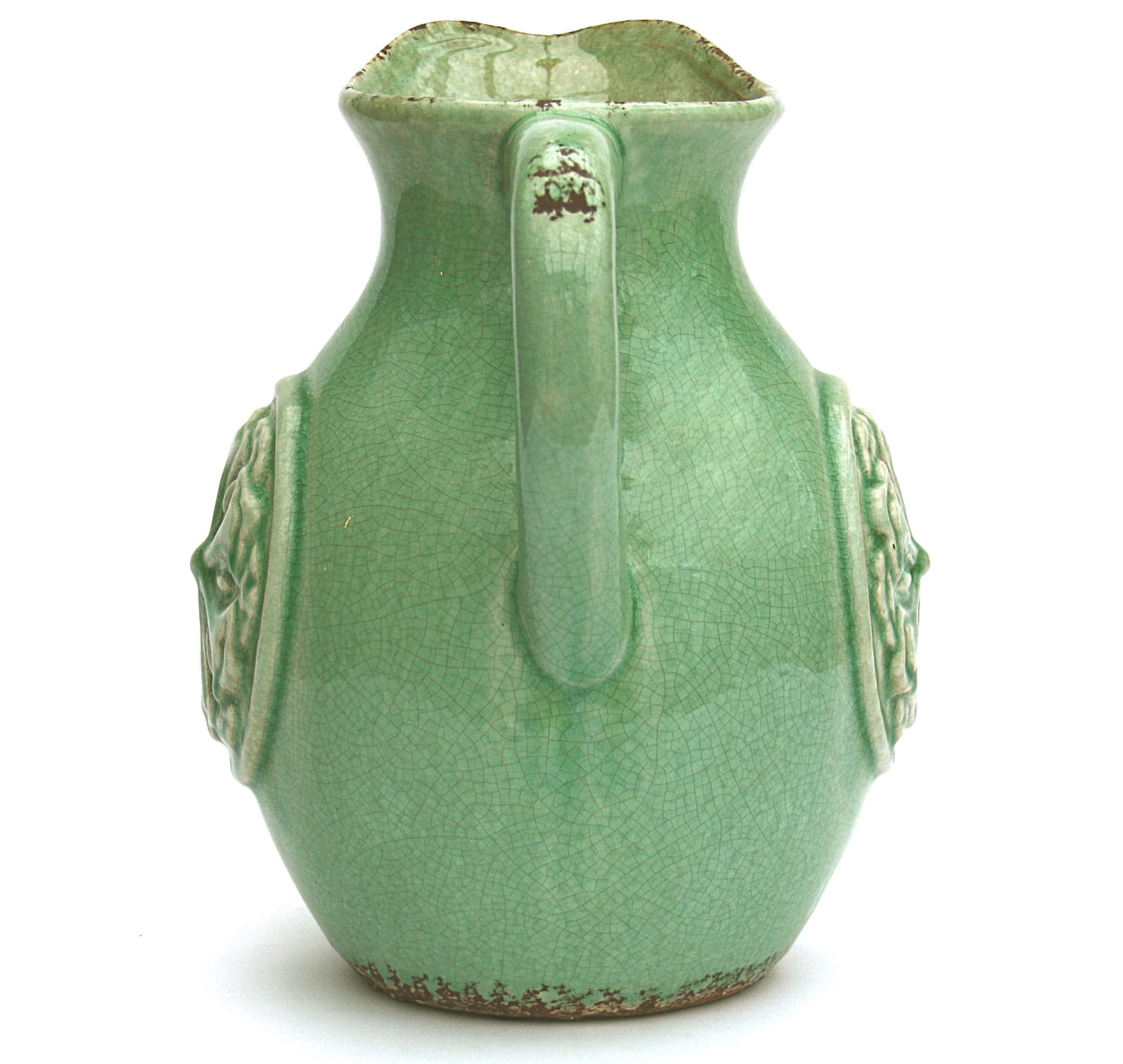 Green Embossed Jug Green Embossed Jug