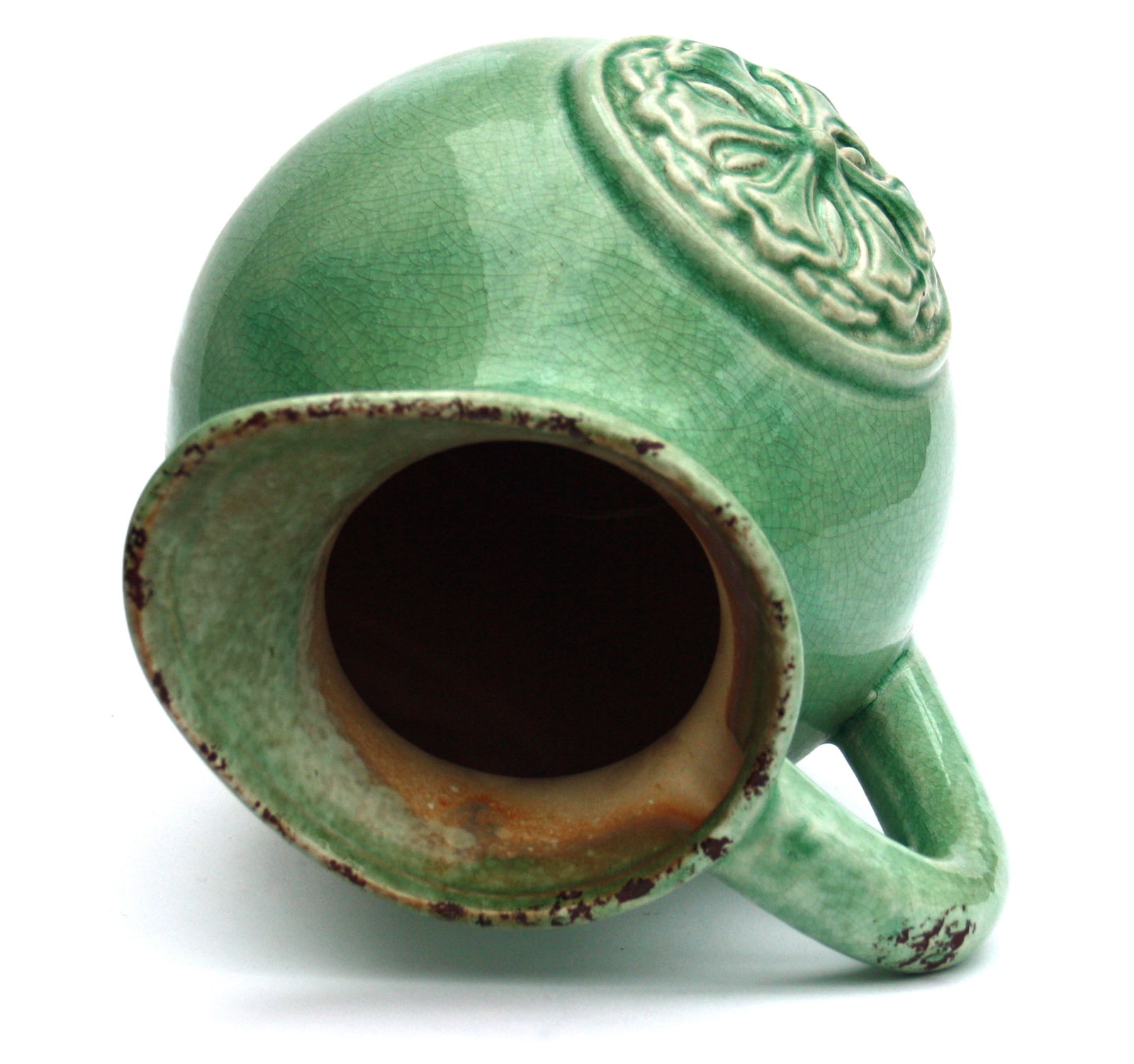 Green Embossed Jug Green Embossed Jug