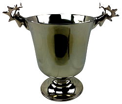 Stags Head Champagne Bucket 29cm Stags Head Champagne Bucket 29cm
