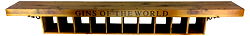 Gins of the World 10 Bottle Rack 140cm Gins of the World 10 Bottle Rack 140cm