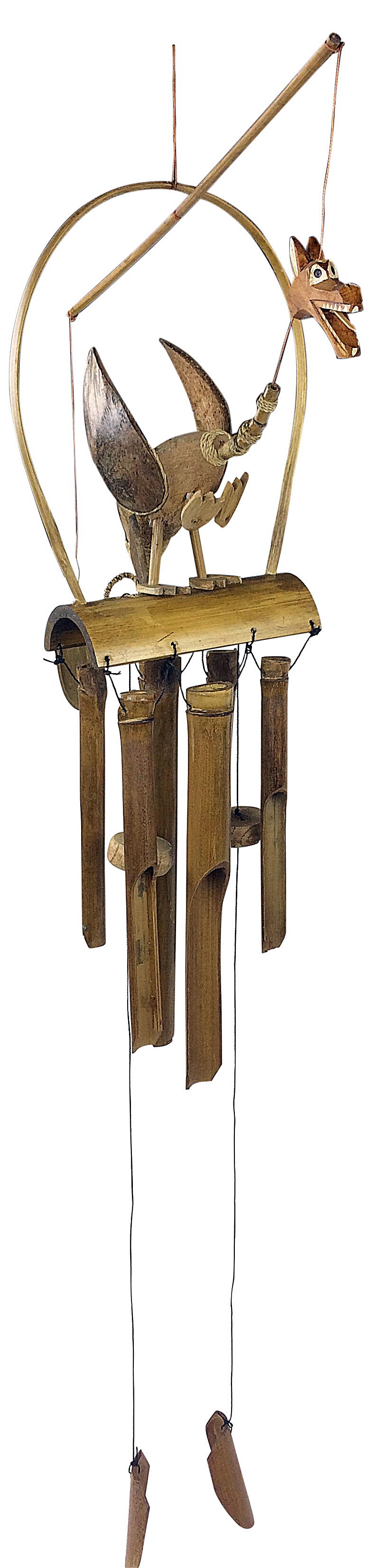 Wooden Dragon Wind Chime Wooden Dragon Wind Chime