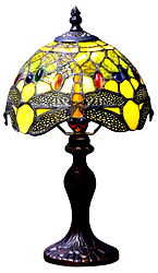 Green Dragonfly Tiffany Lamp Green Dragonfly Tiffany Lamp