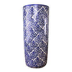 Umbrella Stand, Vintage Blue & White Pattern Design Umbrella Stand, Vintage Blue & White Pattern Design
