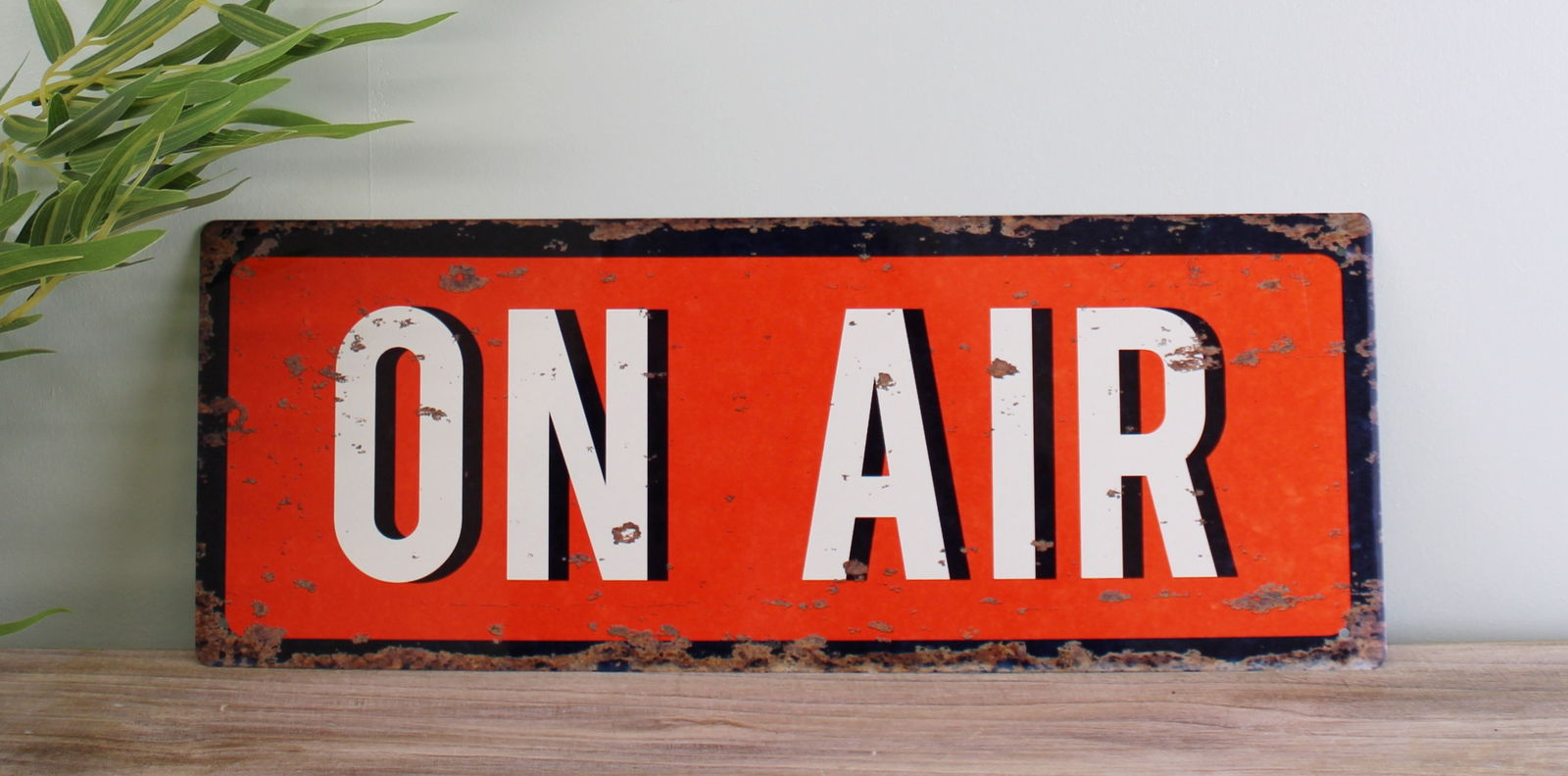 Vintage Metal Sign - On Air Recording Sign Vintage Metal Sign - On Air Recording Sign