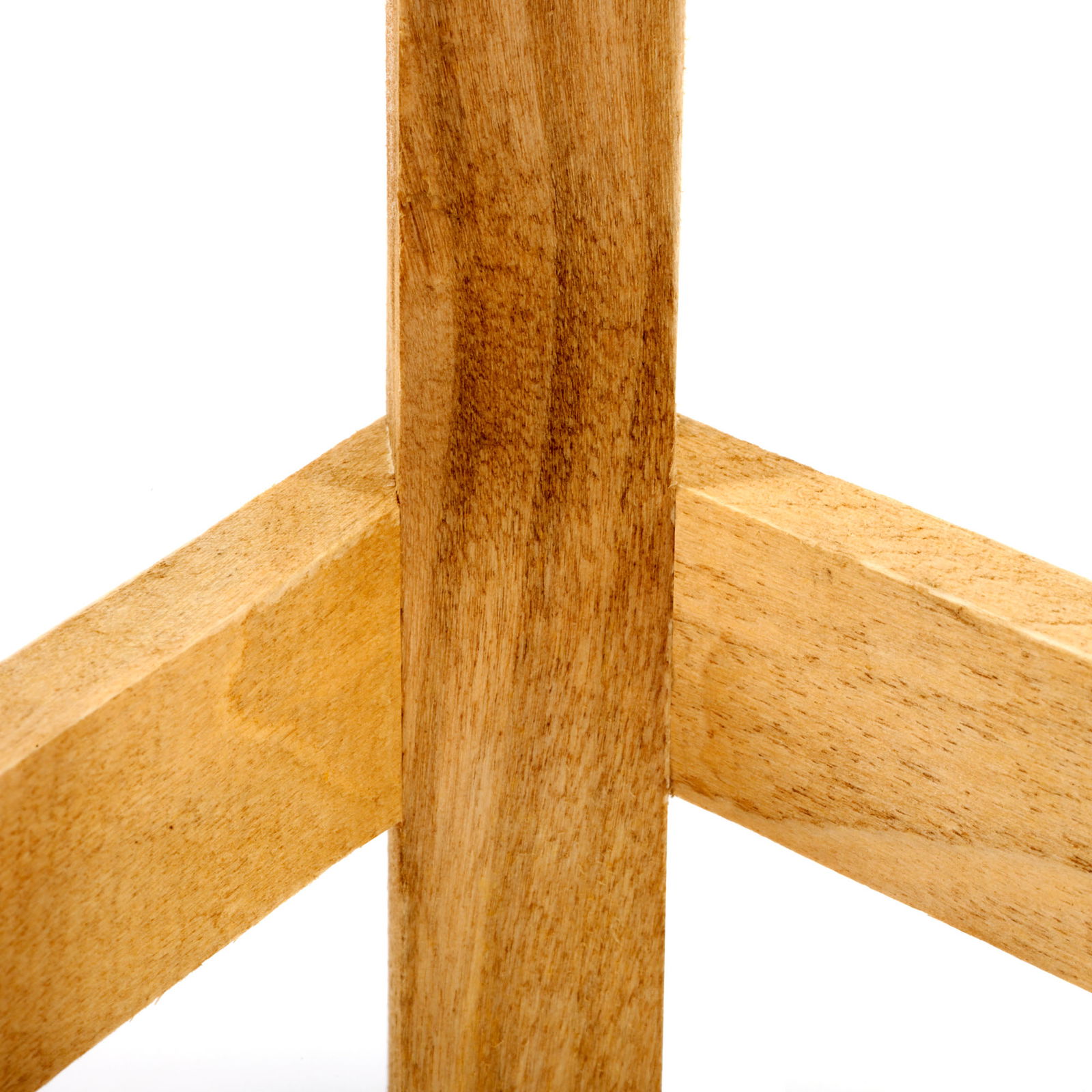 Plain Wood Three Legged Stool Standing at 23cm High Plain Wood Three Legged Stool Standing at 23cm High