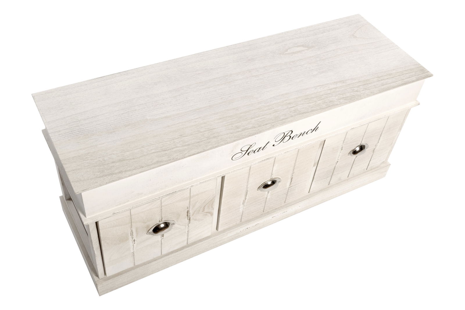 Three Drawer Seat Bench 104x34.5x51cm Three Drawer Seat Bench 104x34.5x51cm