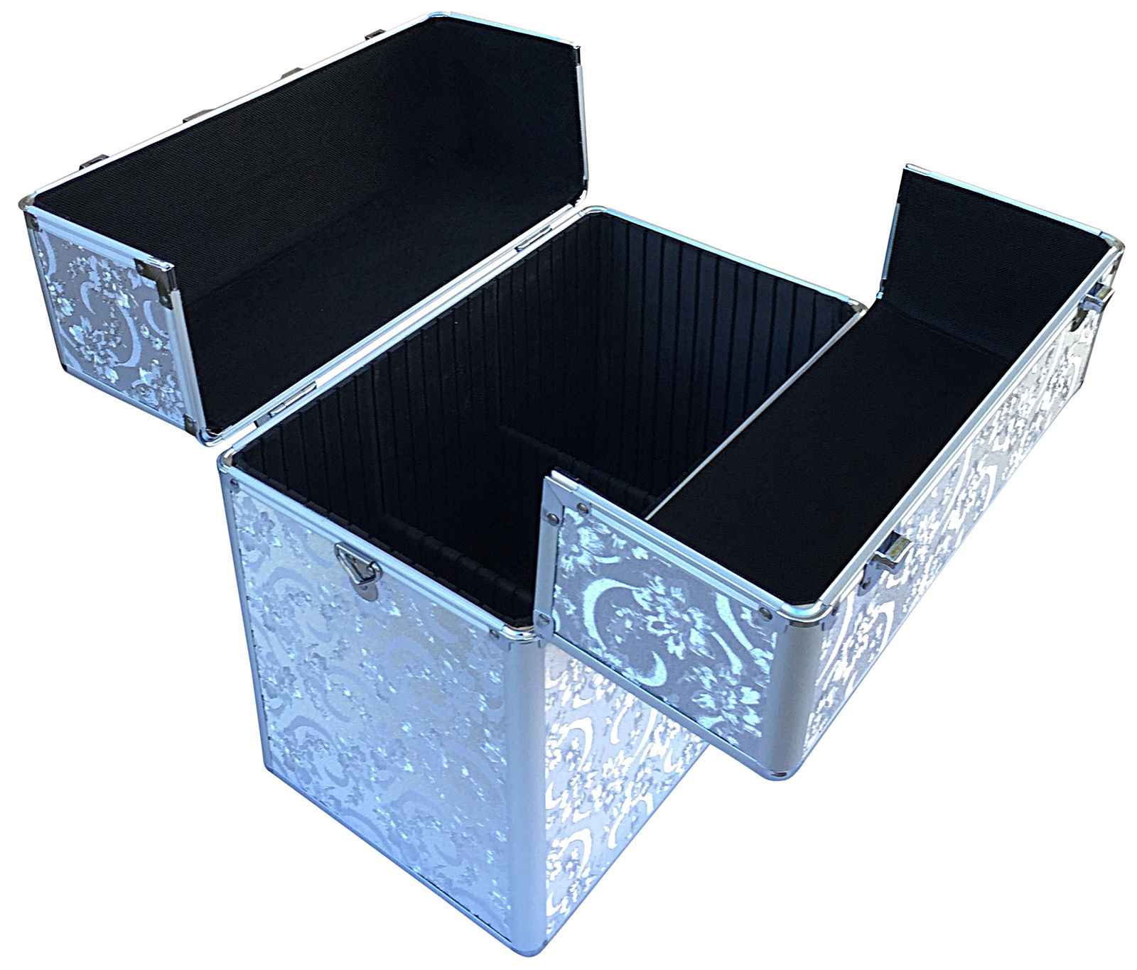 Silver Leaf Vanity Case 40cm Silver Leaf Vanity Case 40cm