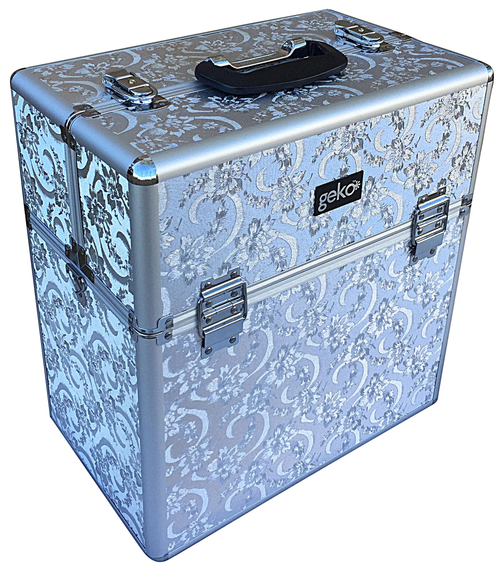 Silver Leaf Vanity Case 40cm Silver Leaf Vanity Case 40cm