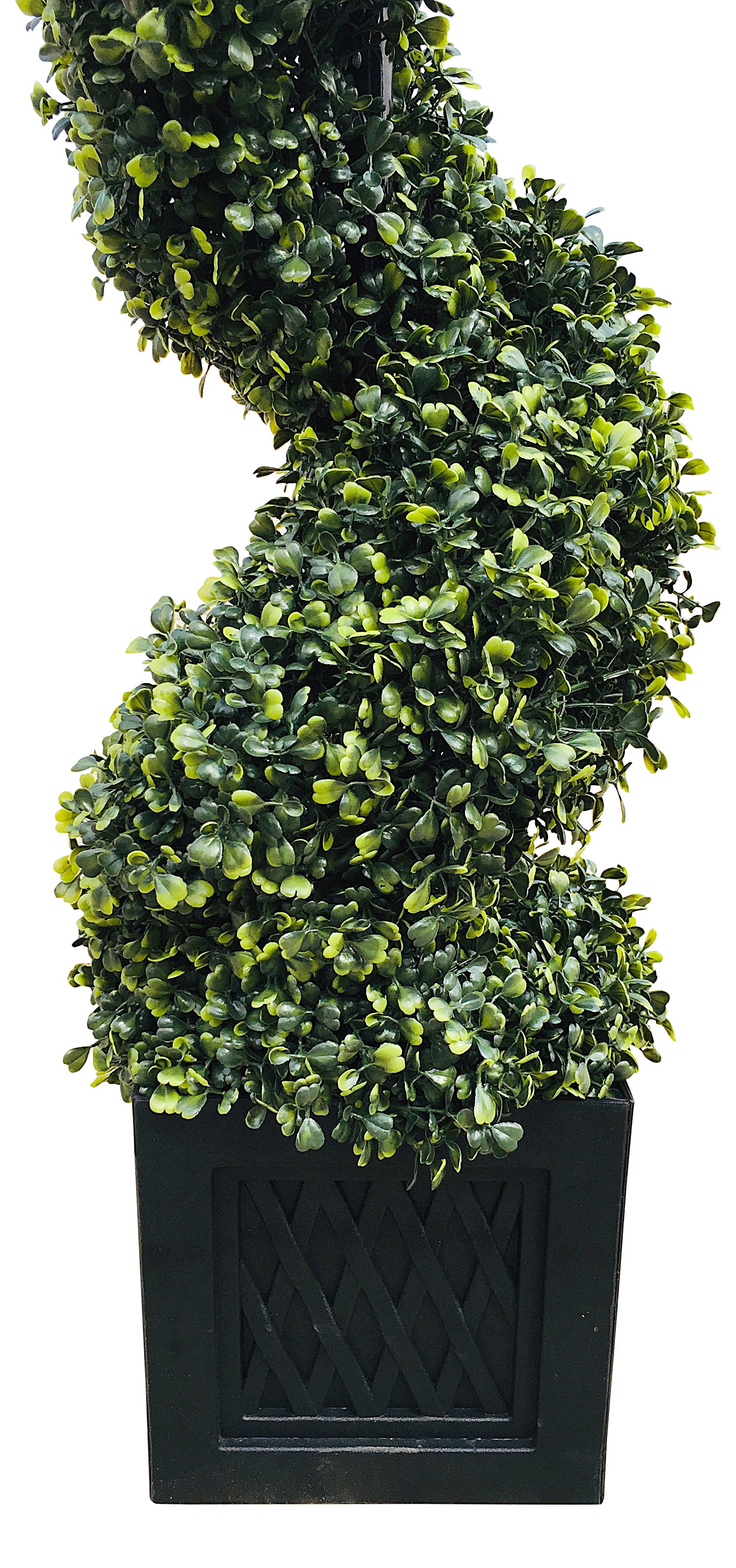 Artificial 120cm Boxwood Spiral Tower Artificial 120cm Boxwood Spiral Tower