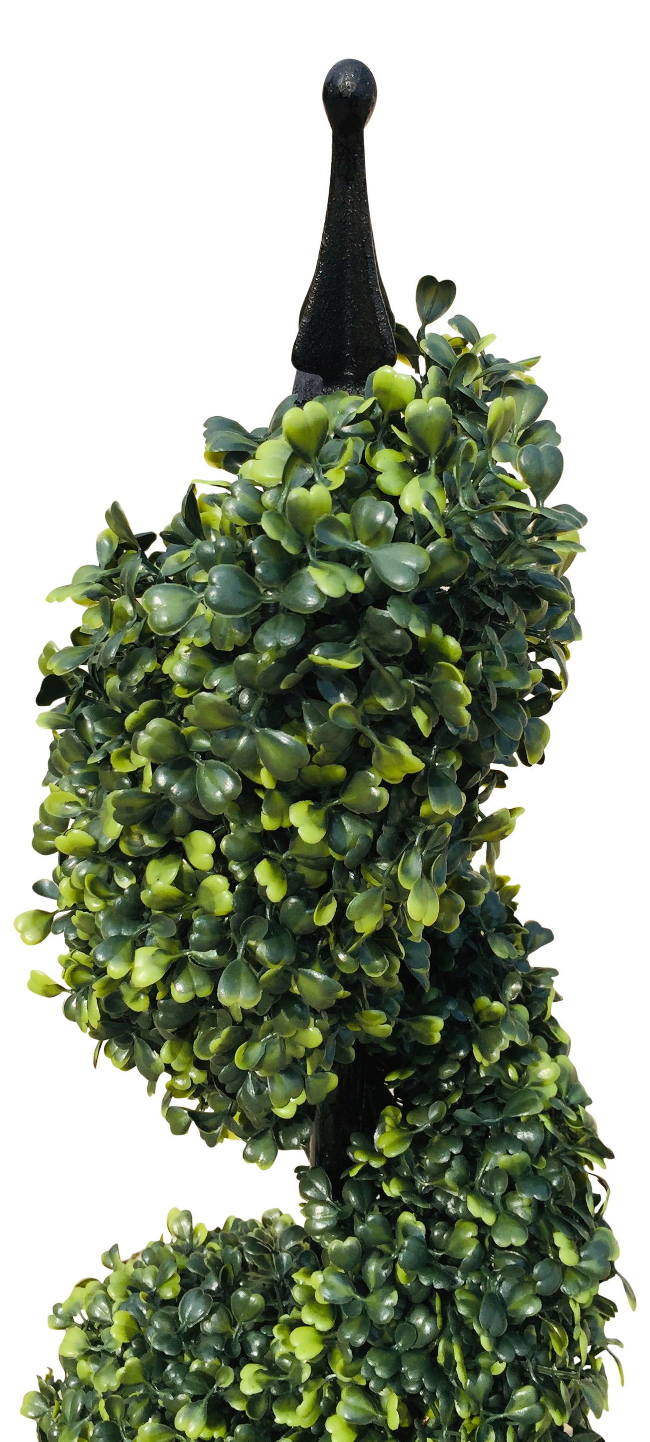 Artificial 120cm Boxwood Spiral Tower Artificial 120cm Boxwood Spiral Tower