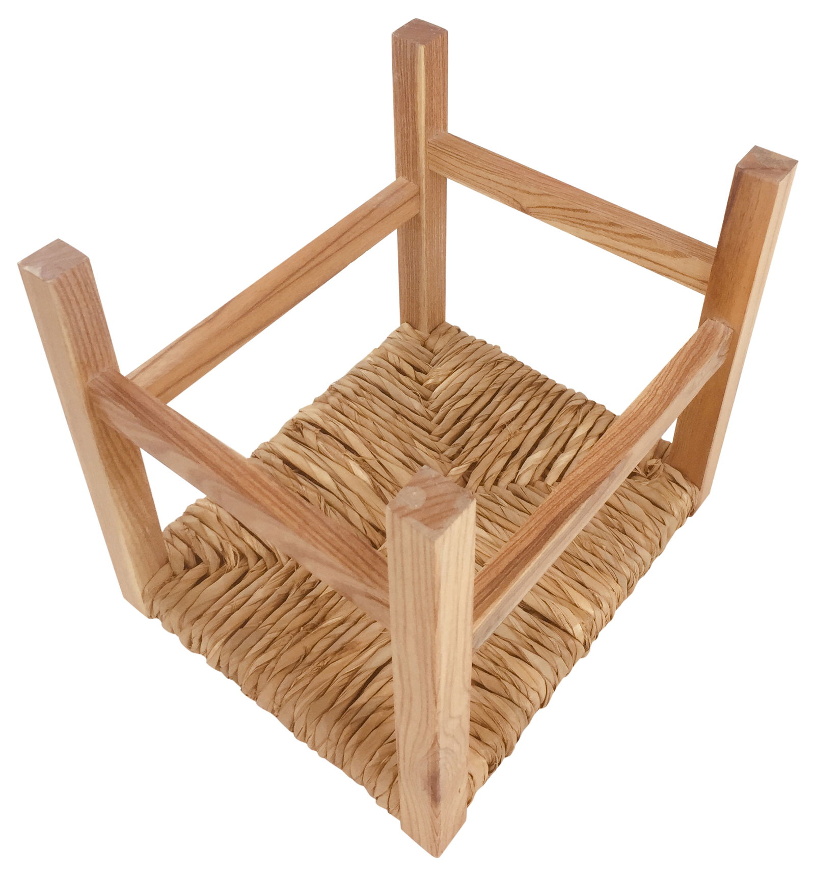 Rustic Woven Raffia Stool 30cm Rustic Woven Raffia Stool 30cm