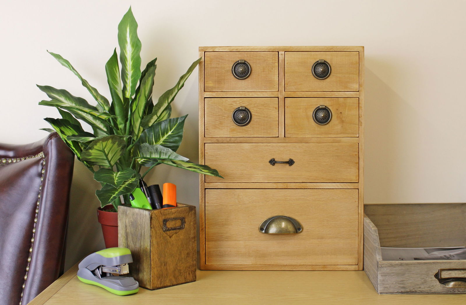 6 Drawer Storage Cabinet, Assorted Size Drawers 6 Drawer Storage Cabinet, Assorted Size Drawers
