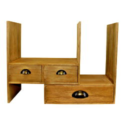 Wooden Desktop Storage Unit Wooden Desktop Storage Unit
