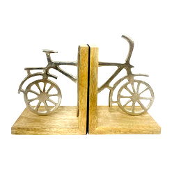 Set of Two Bicycle Bookends Set of Two Bicycle Bookends