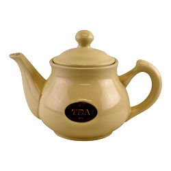 Country Cottage Cream Ceramic Teapot Country Cottage Cream Ceramic Teapot