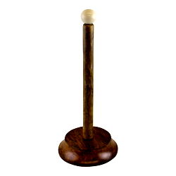 Country Cottage Wood & Ceramic Kitchen Roll Holder Country Cottage Wood & Ceramic Kitchen Roll Holder