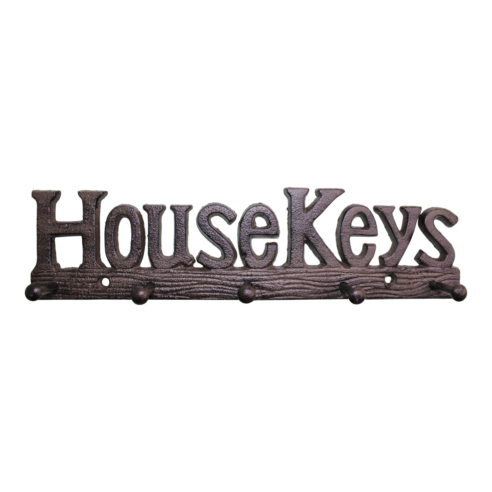 Rustic Cast Iron Wall Hooks, House Keys Rustic Cast Iron Wall Hooks, House Keys