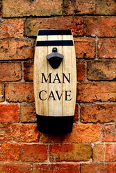 Wall Hanging Beer Barrel Bottle Opener 36cm Wall Hanging Beer Barrel Bottle Opener 36cm