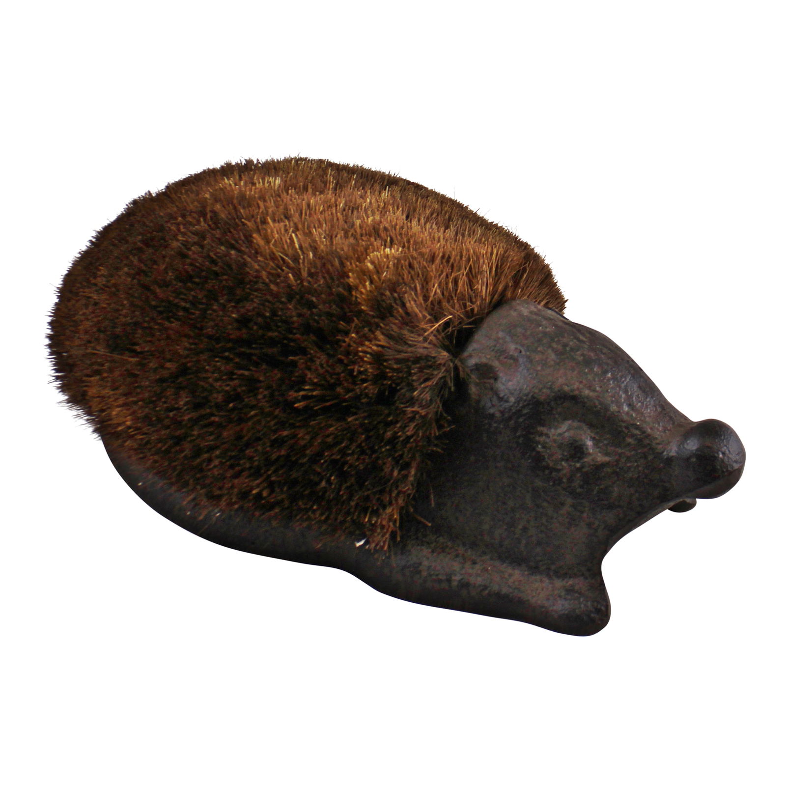 Cast Iron Garden Boot Brush, Hedgehog Design Cast Iron Garden Boot Brush, Hedgehog Design