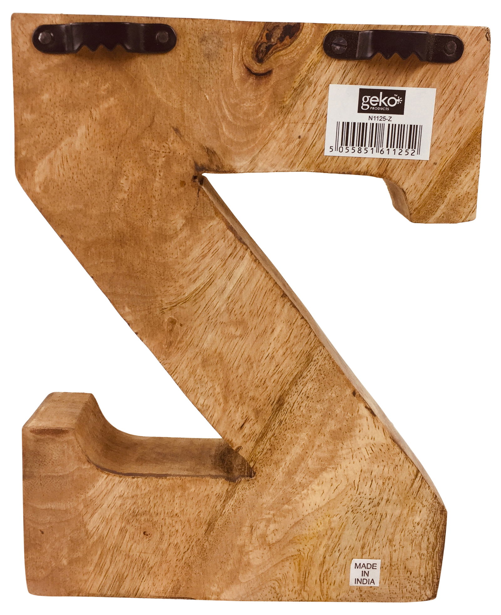 Hand Carved Wooden Embossed Letter Z Hand Carved Wooden Embossed Letter Z