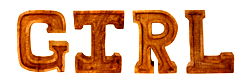 Hand Carved Wooden Embossed Letters Girl Hand Carved Wooden Embossed Letters Girl
