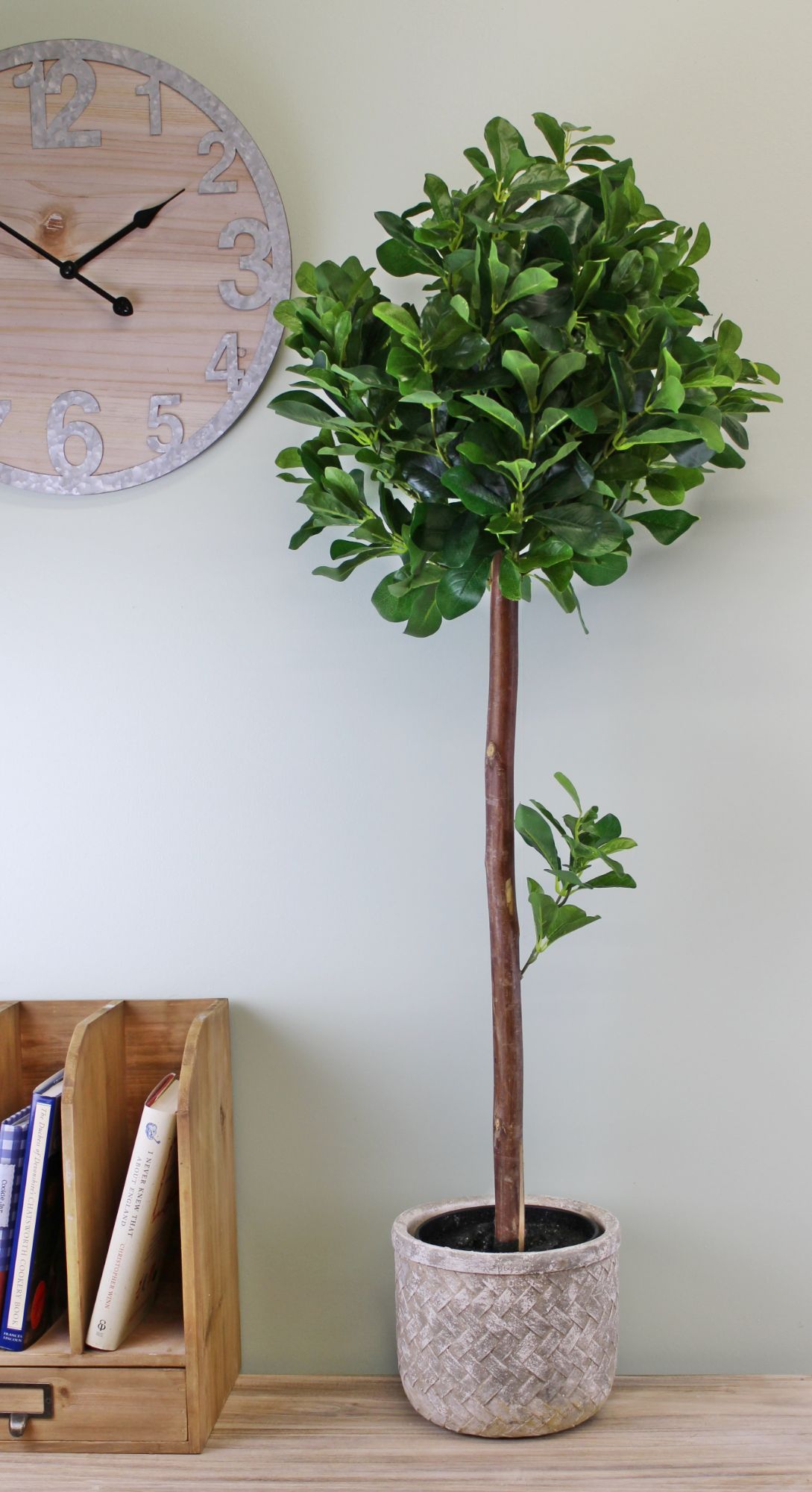 Artificial Tung Oil Ball Tree, 110cm Artificial Tung Oil Ball Tree, 110cm