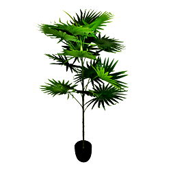 Artificial Fan Palm Tree with 14 leaves, 140cm Artificial Fan Palm Tree with 14 leaves, 140cm