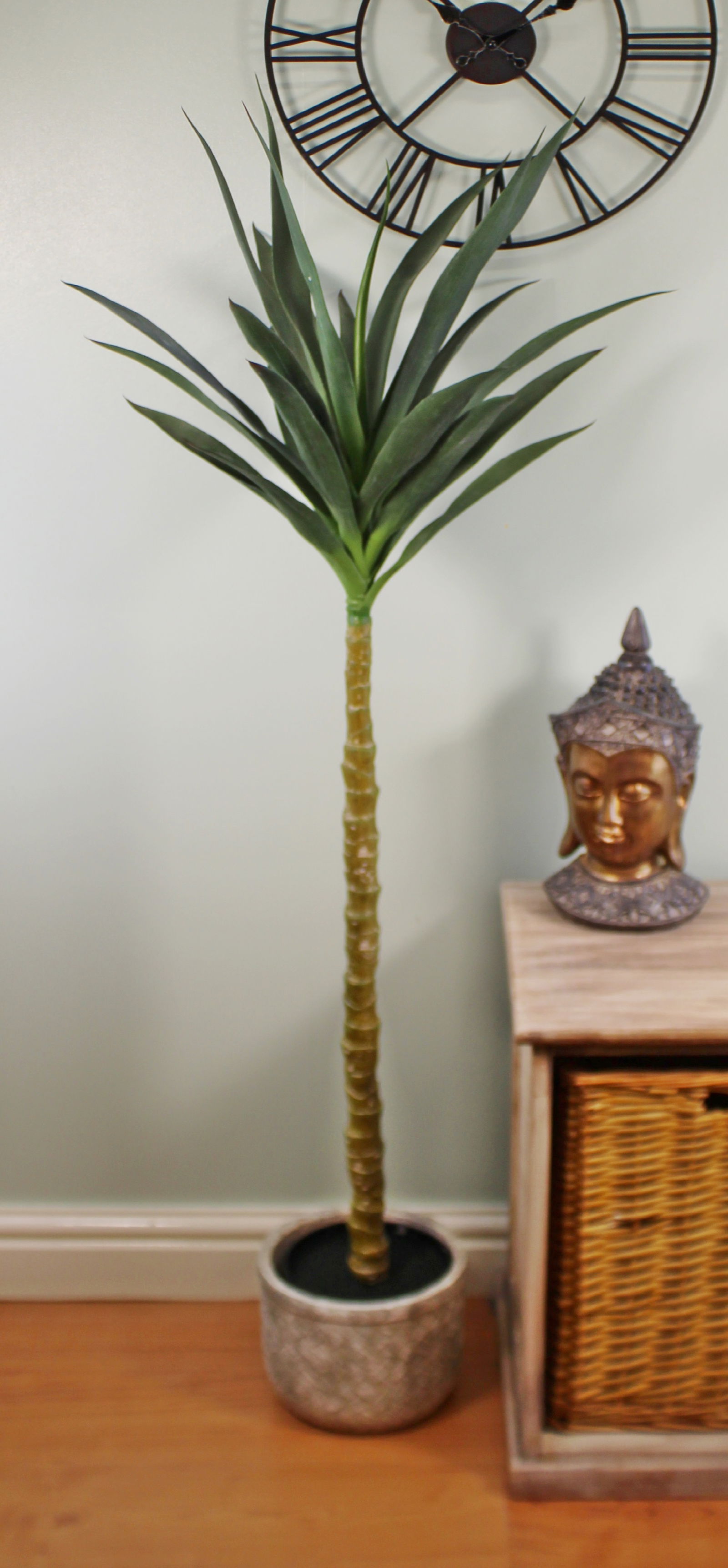 Artificial Single Trunk Yucca Tree, 130cm Artificial Single Trunk Yucca Tree, 130cm