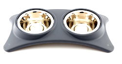 Small Double Feeding Pet Bowls Small Double Feeding Pet Bowls