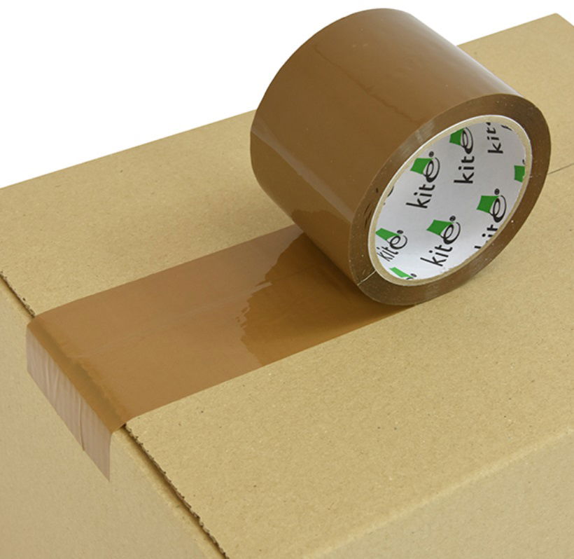 Buff Packaging Tape 75mm Wide x 66m Long Buff Packaging Tape 75mm Wide x 66m Long
