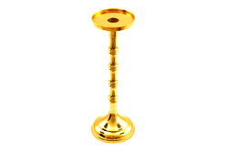 Gold Pillar Candlestick Large Gold Pillar Candlestick Large
