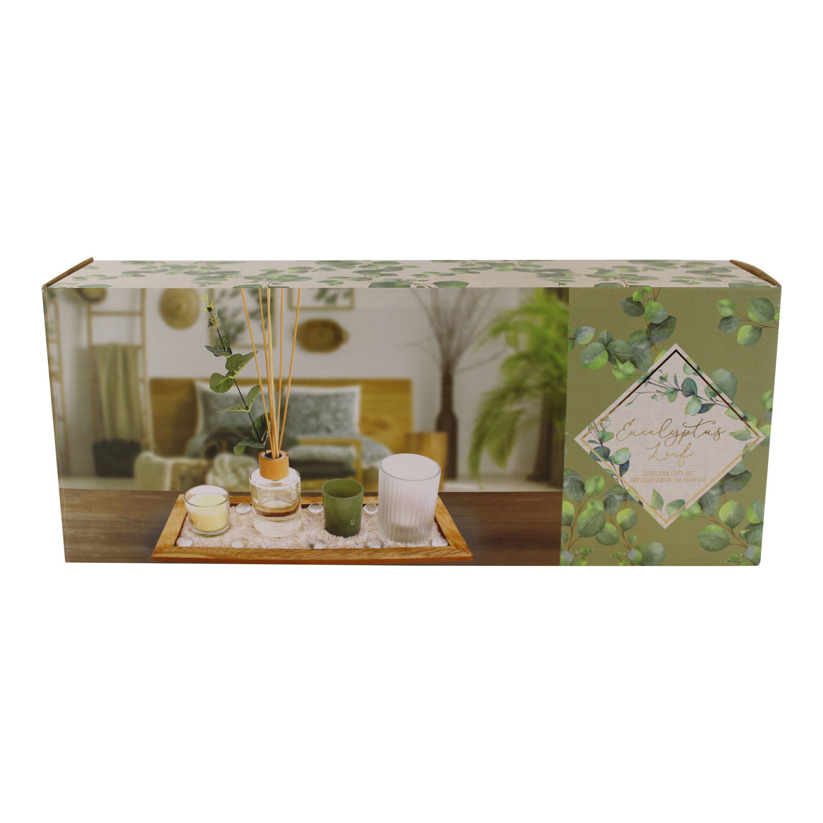 Eucalyptus Diffuser and Candle Gift Set Eucalyptus Diffuser and Candle Gift Set