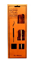 Fragranced Incense Sticks With Holder - Sea Breeze Fragranced Incense Sticks With Holder - Sea Breeze