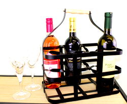 Six Bottle Wine Holder or Carrier Six Bottle Wine Holder or Carrier