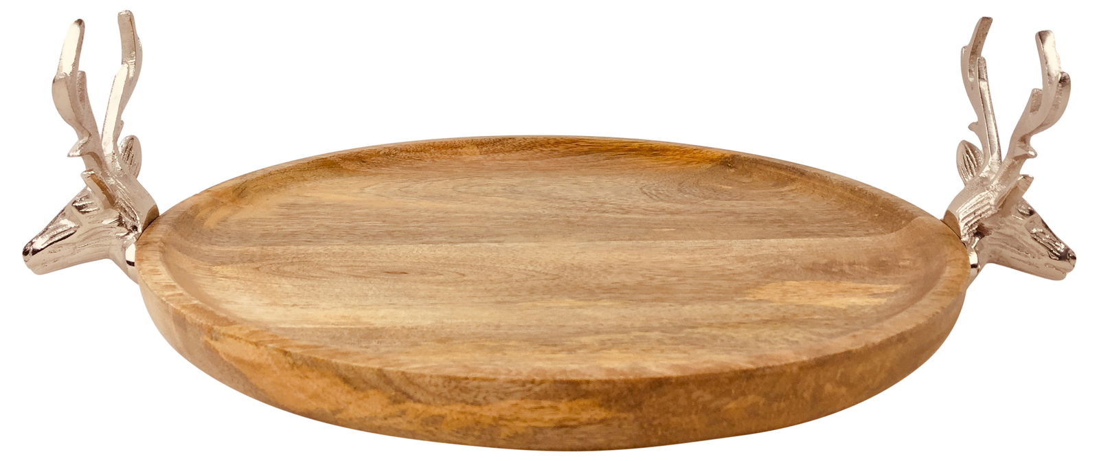 Wooden Stag Tray 33.5cm Wooden Stag Tray 33.5cm